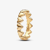 Pandora Ring Reihe von Herzen - 163427C00